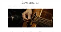 Desktop Screenshot of gitarrelernen.com